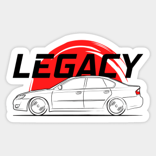 B4 Legacy GT MK4 Racing Sticker